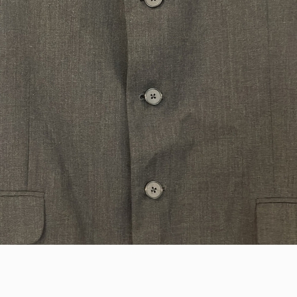 Mens Perry Ellis 46 XXL blazer in black WORN ONC - Picture 2 of 5